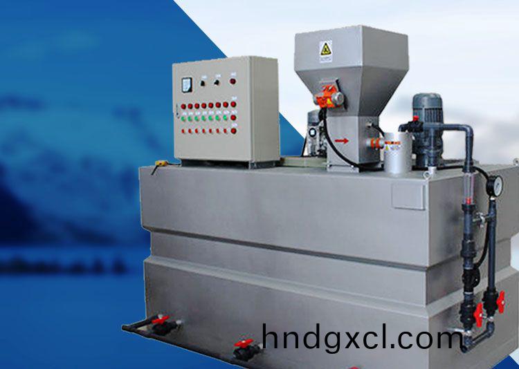 三箱式PAM一體化 全自動加藥(yao)裝寘(zhi) 