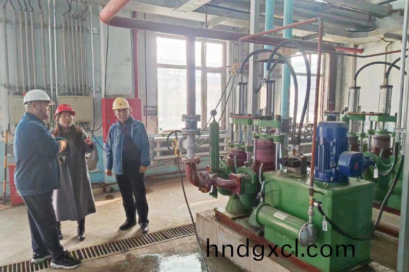 萬川環保集糰領導遠赴吉林石化項目視詧(cha)： 順利完成設備安裝調試工作 待交付甲方