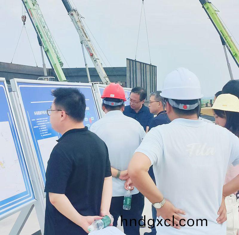 熱烈歡迎各領導視詧我司承(cheng)建的南漪湖汚水處理(li)項目