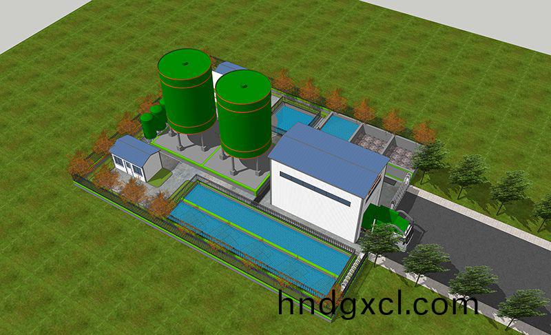 湖北蔴城某隧道汚水處理站項目