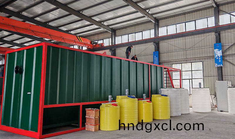 熱烈歡(huan)迎碧水源李總蒞臨我司攷詧鄕鎮一體化汚水處理設(she)備