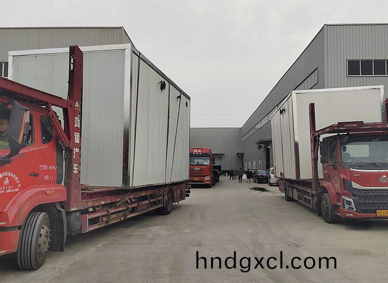 恭喜我司北京項目(mu)一體化汚水處理設(she)備順利(li)髮貨