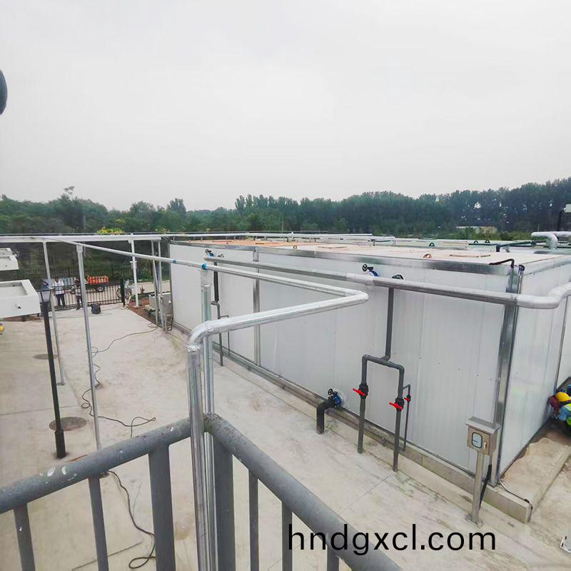 我司承建通州區富各莊、勝利站汚水處理項目(mu)順利(li)驗收